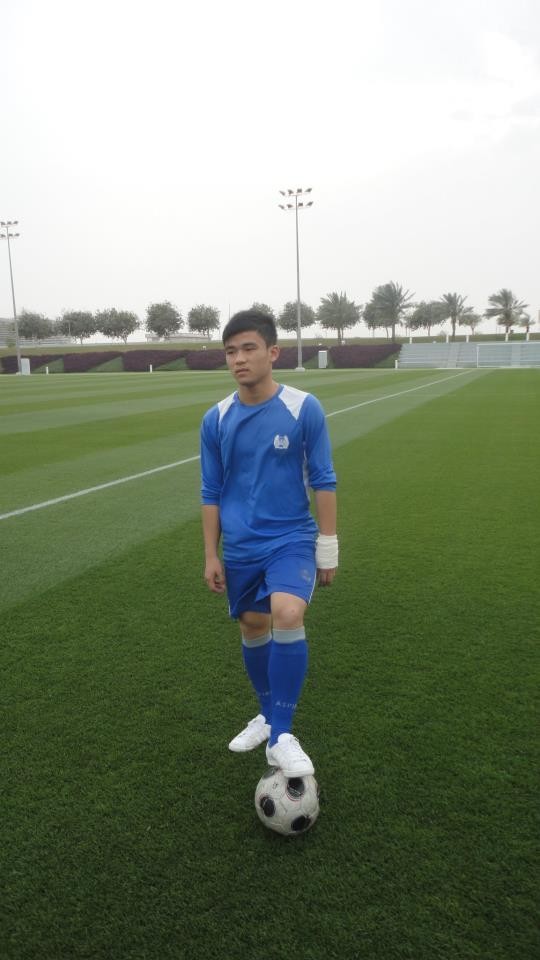 Nguyễn Thái Sung sinh ngày 22/9/1994 tại Đà Nẵng, anh là cầu thủ Việt Nam duy nhất được chọn đào tạo 3 năm miễn phí tại Học viện bóng đá danh tiếng Aspire (Qatar) sau kỳ thi tuyển "Giấc mơ sân cỏ 2009"
